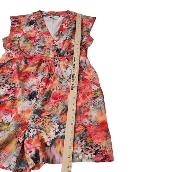 Athleta Marlow Romper Womens XS Multicolor Floral Stretch Spring Outdoor Bloom - Picture 12 of 12